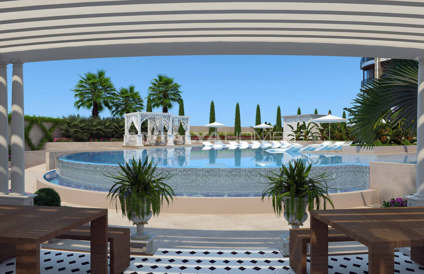 Nouvelle Propriétés Dans Un Complexe Complet À Alanya Tosmur 19