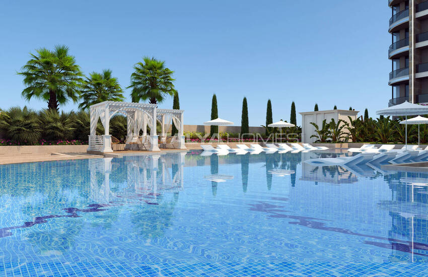 Nouvelle Propriétés Dans Un Complexe Complet À Alanya Tosmur 18