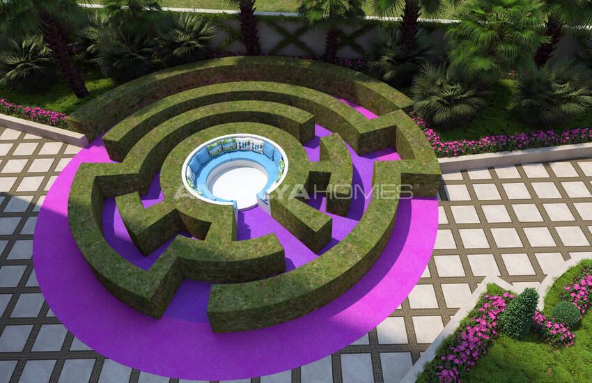 Nouvelle Propriétés Dans Un Complexe Complet À Alanya Tosmur 22
