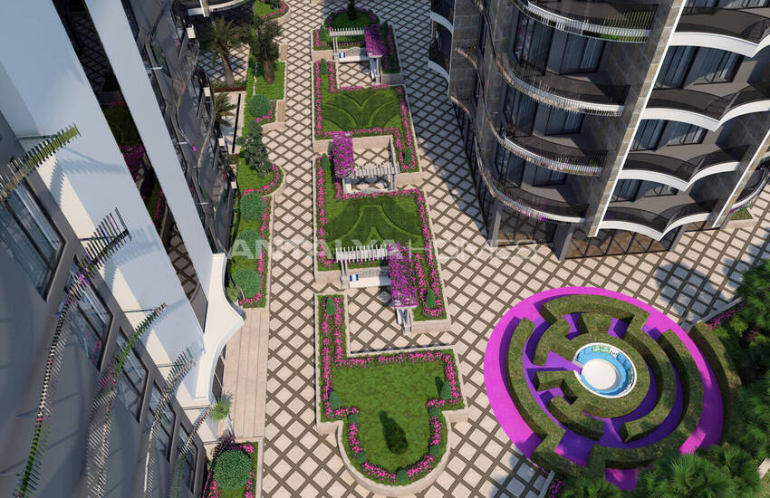 Nouvelle Propriétés Dans Un Complexe Complet À Alanya Tosmur 12