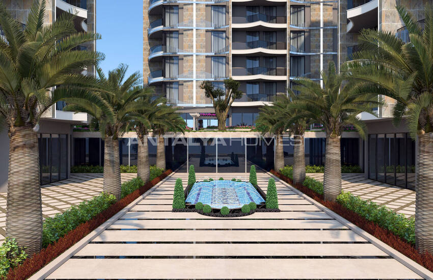 Nouvelle Propriétés Dans Un Complexe Complet À Alanya Tosmur 25