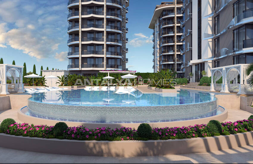 Nouvelle Propriétés Dans Un Complexe Complet À Alanya Tosmur 2