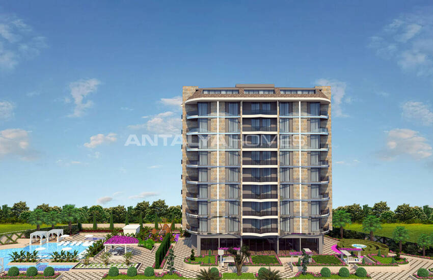 Nouvelle Propriétés Dans Un Complexe Complet À Alanya Tosmur 4