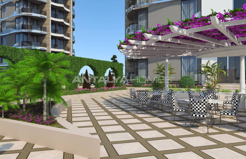 Nouvelle Propriétés Dans Un Complexe Complet À Alanya Tosmur 24