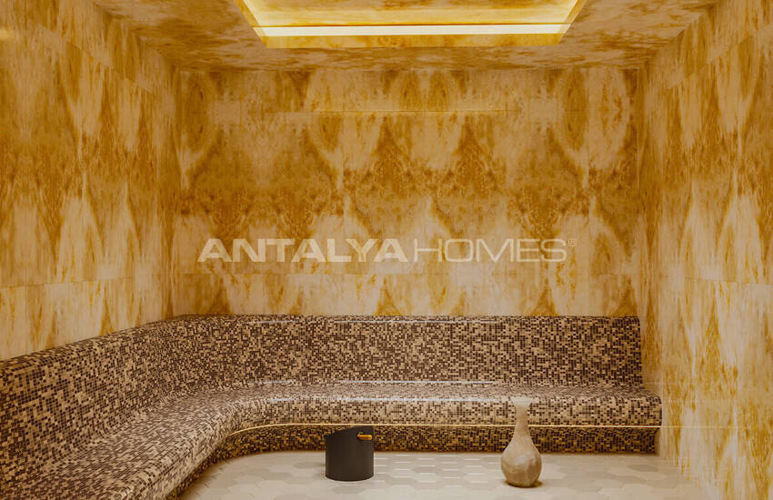 Alanya Avsallar'da Plaja Yakın Şık Tasarımlı Daireler 10