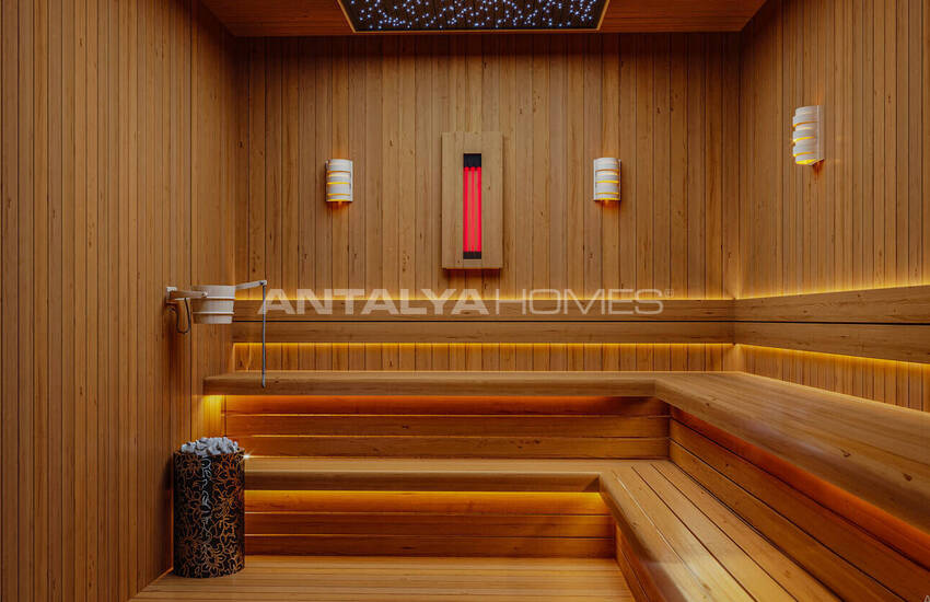 Alanya Avsallar'da Plaja Yakın Şık Tasarımlı Daireler 16