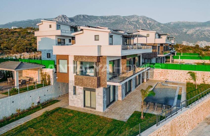 Maisons Avec Vue Sur Mer Et 4 Chambres À Antalya Kalkan 7