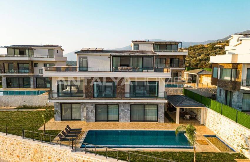 Maisons Avec Vue Sur Mer Et 4 Chambres À Antalya Kalkan 6