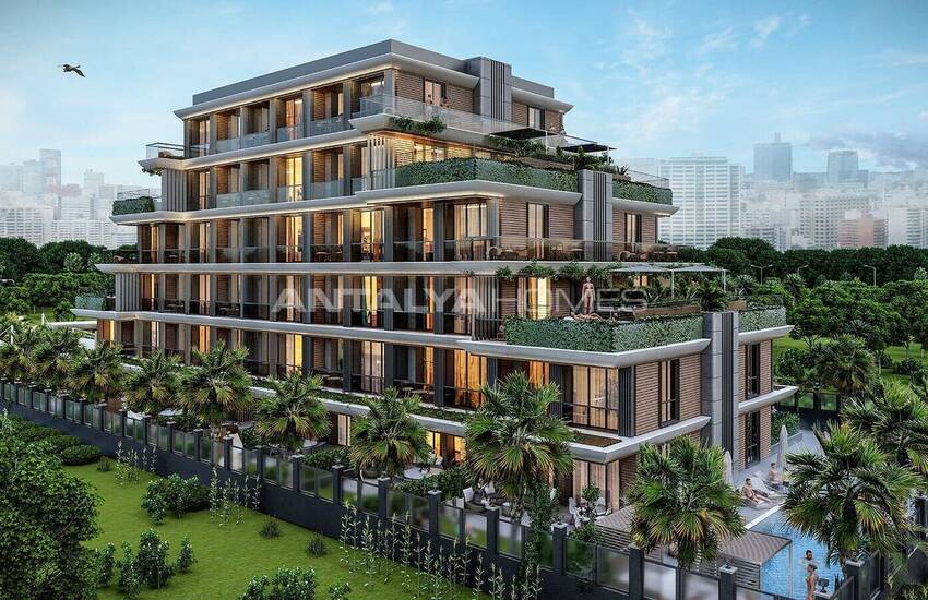 Appartementen In Project Met Zwembad In Antalya Altintas 1