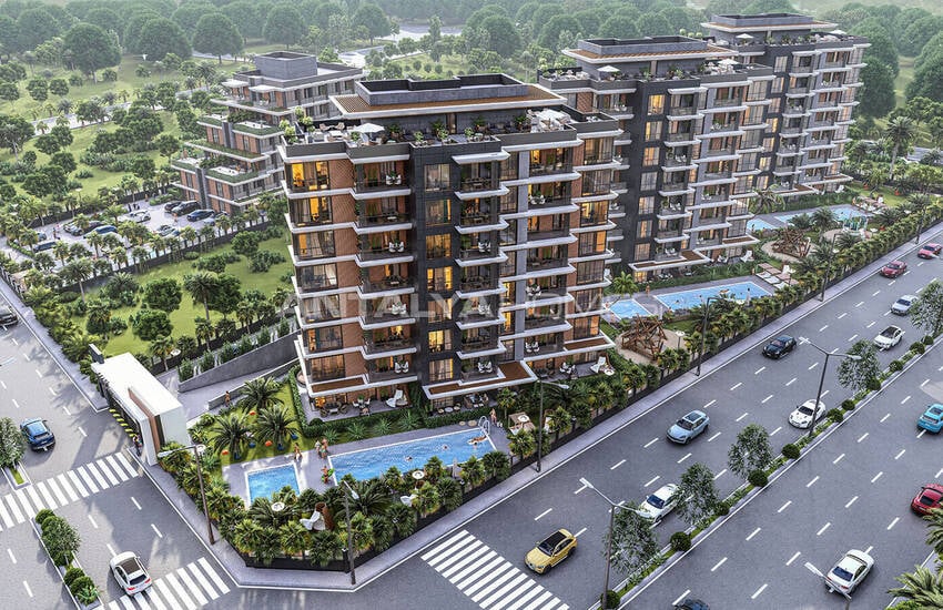 Stylish Properties Close to Airport in Antalya Altintas 1