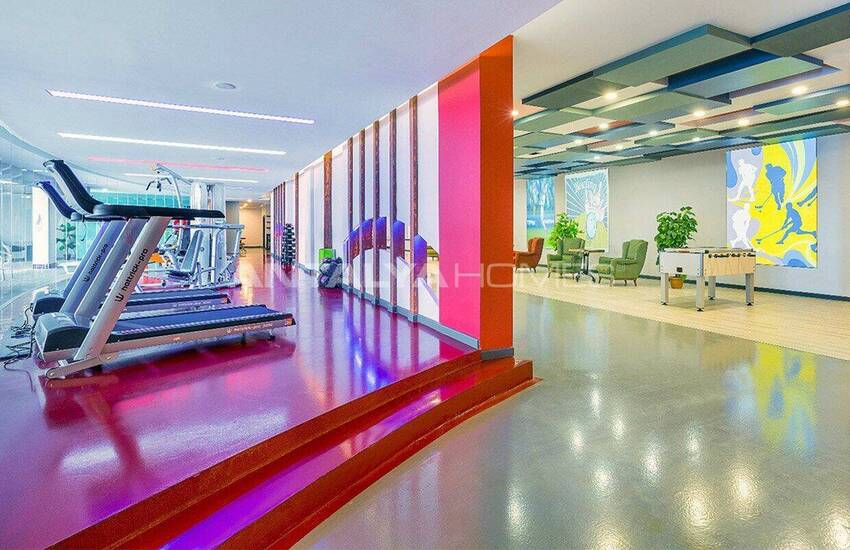 عقارات مطلة على البحر بالقرب من المرافق في ألانيا 18