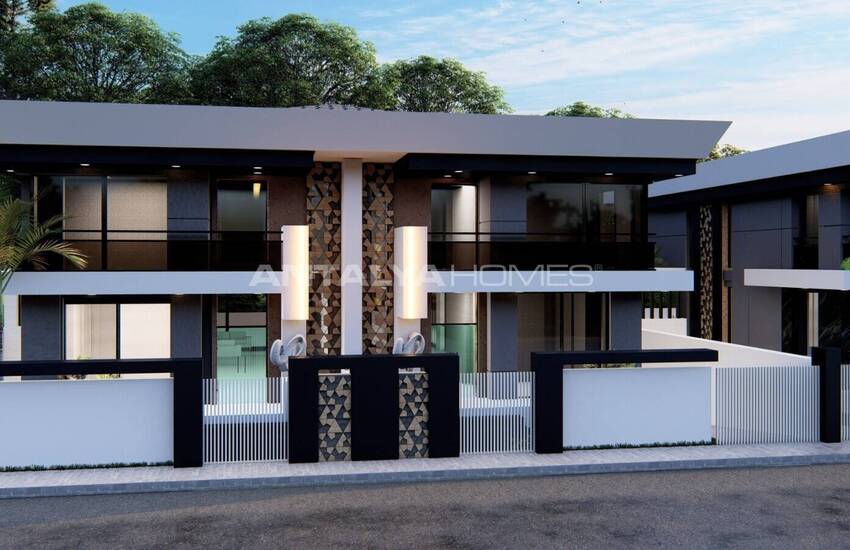 Antalya Döşemealtı'nda 4 Yatak Odalı ve Lüks Tasarımlı Villalar 2