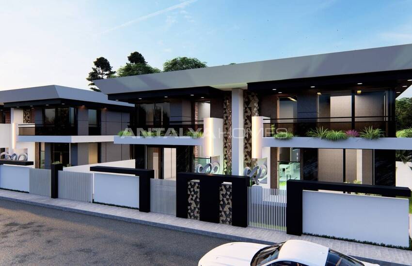 Antalya Döşemealtı'nda 4 Yatak Odalı ve Lüks Tasarımlı Villalar 5