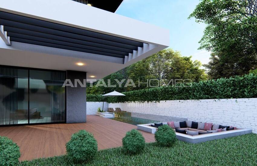 Antalya Döşemealtı'nda 4 Yatak Odalı ve Lüks Tasarımlı Villalar 7
