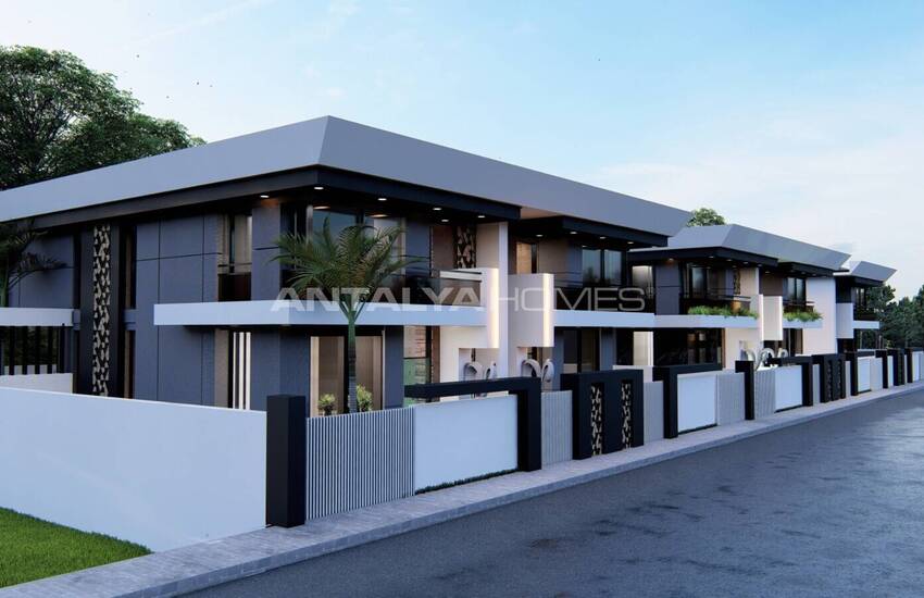 Antalya Döşemealtı'nda 4 Yatak Odalı ve Lüks Tasarımlı Villalar 1