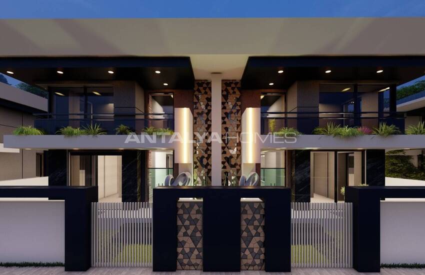 Antalya Döşemealtı'nda 4 Yatak Odalı ve Lüks Tasarımlı Villalar 8