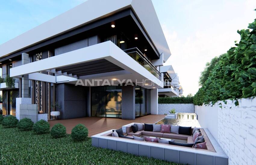 4 Schlafzimmern Villen Mit Luxuriösem Design In Antalya Dosemealti