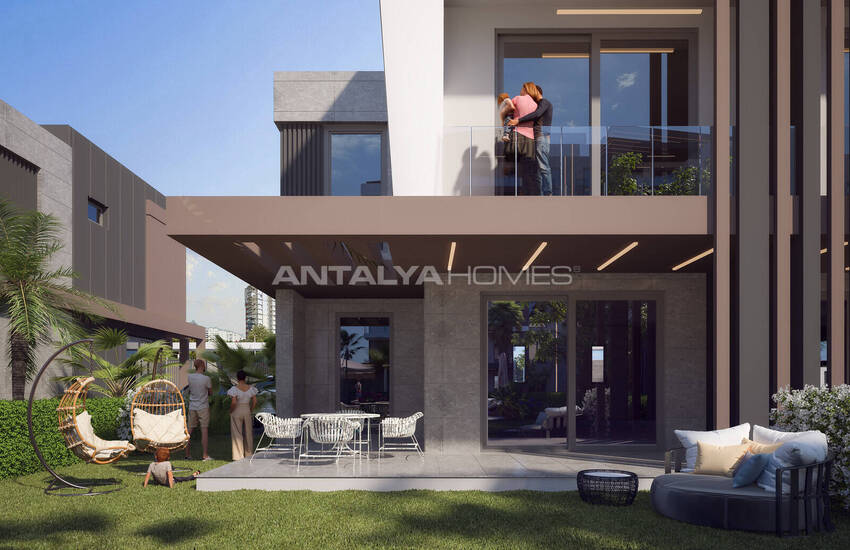 Doppelhaushälften Mit 4 Schlafzimmern In Antalya Altintas 1