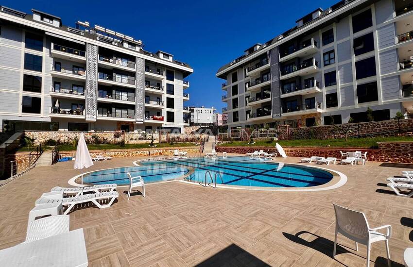 New Build Flat Suitable for Investment in Alanya Oba 3