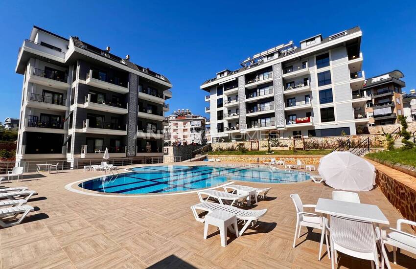 New Build Flat Suitable for Investment in Alanya Oba 4