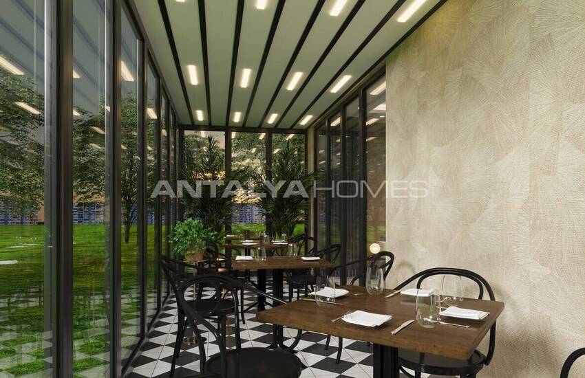 Apartments in Complex Intertwined with Nature in Alanya Oba 9