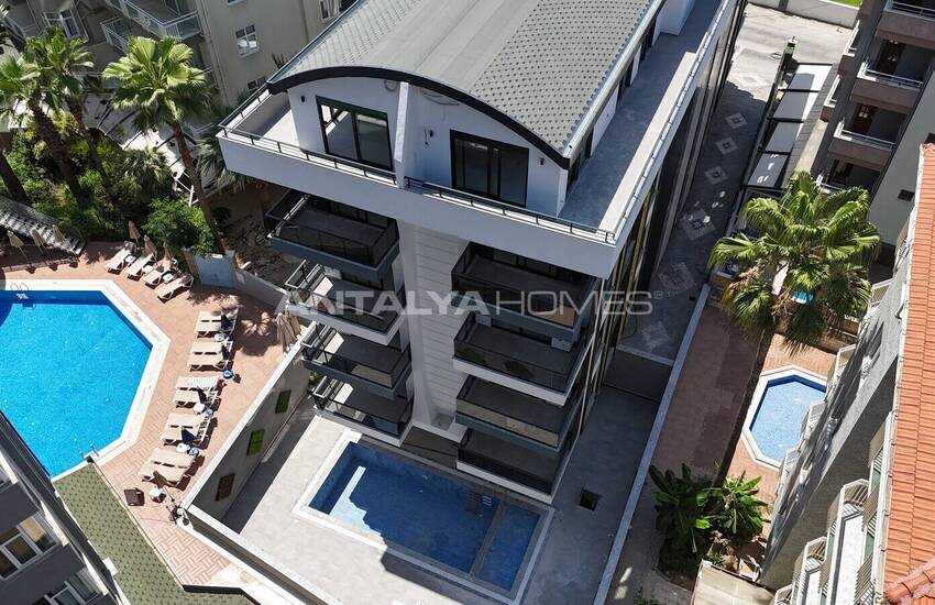New Real Estate in Complex with Social Amenities in Alanya 1