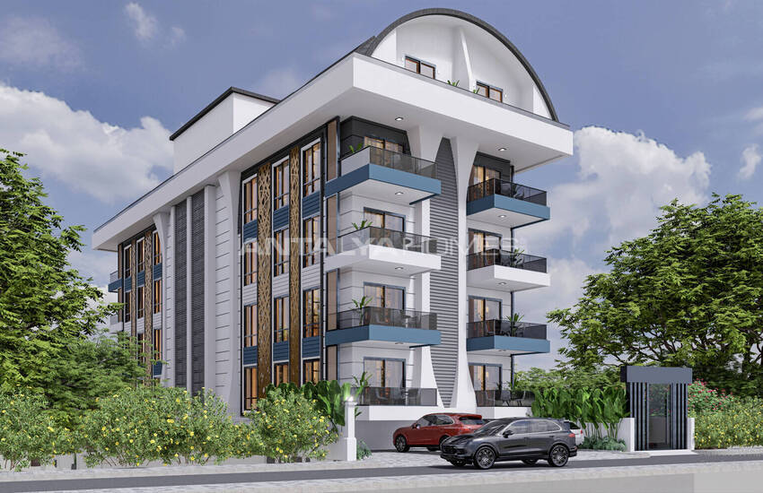 New Real Estate in Complex with Social Amenities in Alanya 1