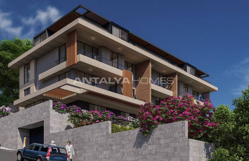 Sea View Properties Intertwined with Nature in Alanya 3