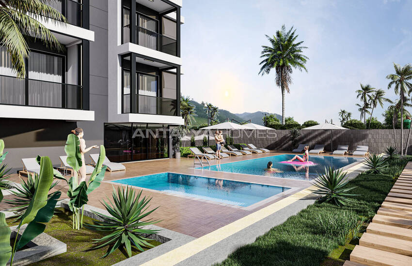 Seafront Apartments with Stylish and Useful Design in Alanya Kestel 4