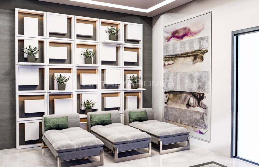 Seafront Apartments with Stylish and Useful Design in Alanya Kestel 7