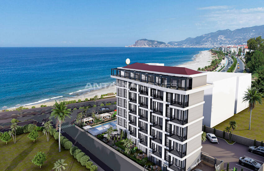 Seafront Apartments with Stylish and Useful Design in Alanya Kestel