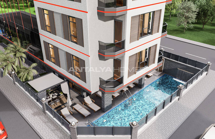 Lägenheter I Ett Komplex Nära Havet I Mahmutlar Alanya 5