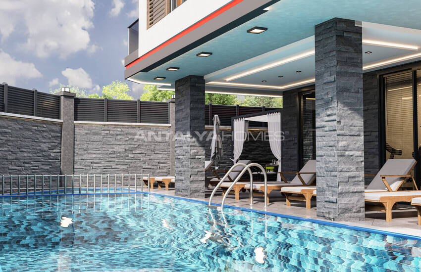 Lägenheter I Ett Komplex Nära Havet I Mahmutlar Alanya 8