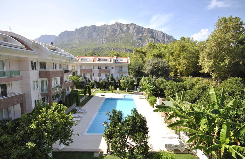 Дуплекс с видом на горы с мебелью в Кемере 9