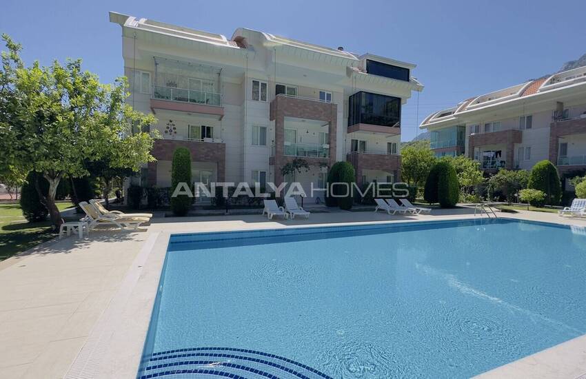 Duplex Mountain View Real Estate with Furniture in Kemer 1