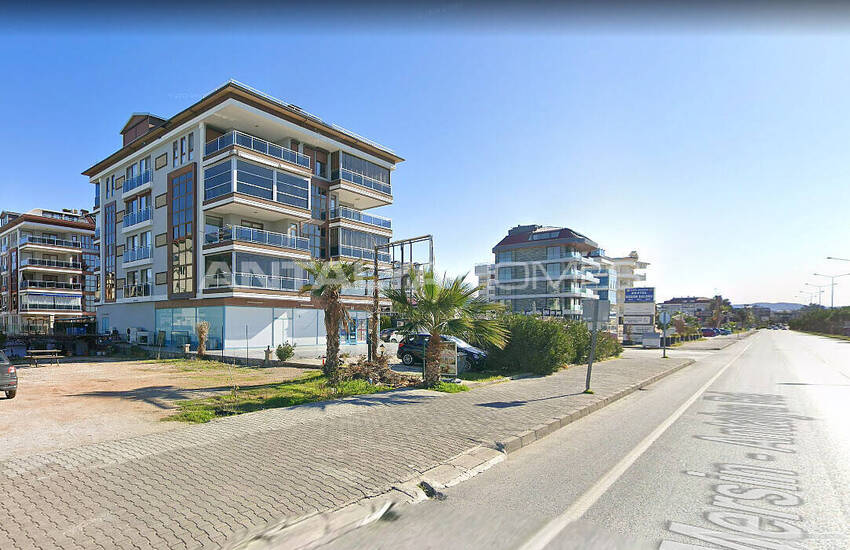 Spacious Beachfront Commercial Unit with Rental Guarantee in Alanya 2