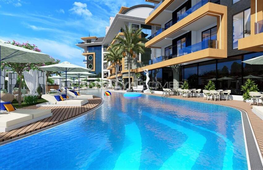 Alanya Oba'da Akıllı Ev Sistemlerine Sahip Lüks Daireler