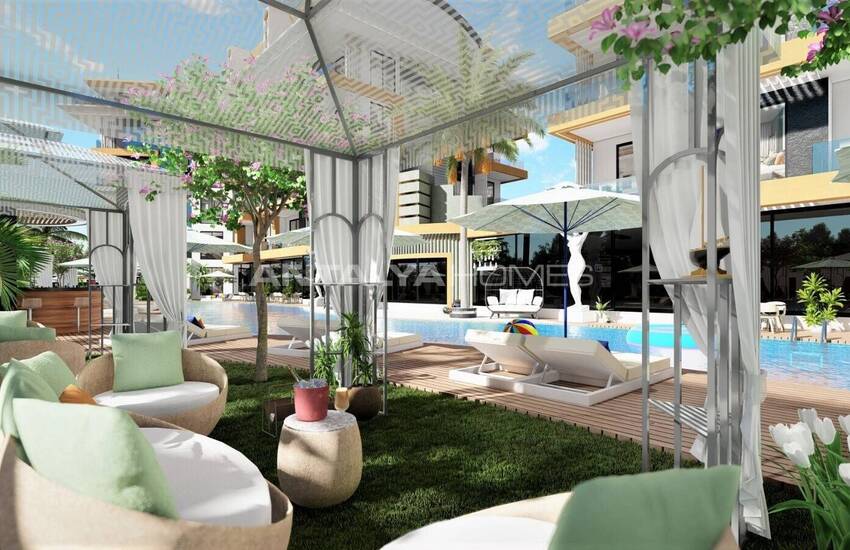 Alanya Oba'da Akıllı Ev Sistemlerine Sahip Lüks Daireler 16