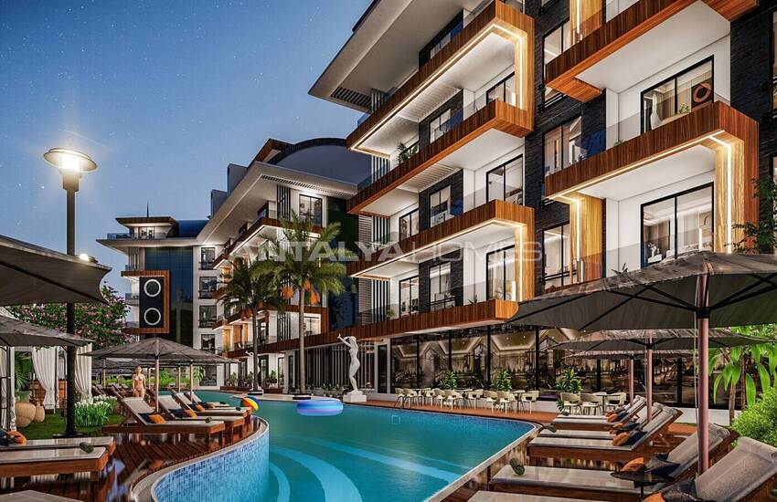 Appartements Avec Systèmes De Maison Intelligente À Alanya Oba 14