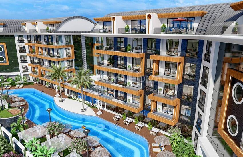 Appartements Avec Systèmes De Maison Intelligente À Alanya Oba 5