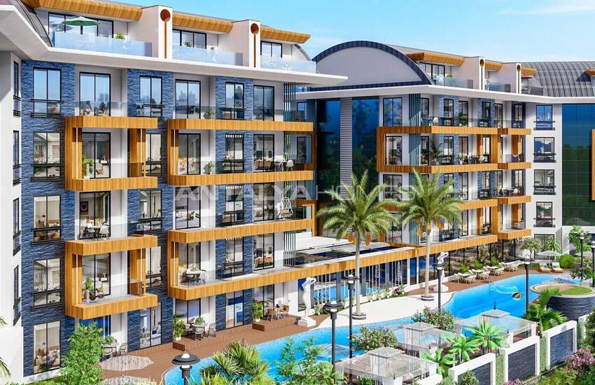 Appartements Avec Systèmes De Maison Intelligente À Alanya Oba 1