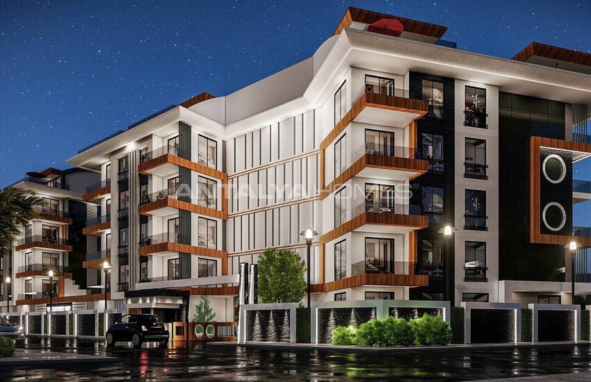 Appartements Avec Systèmes De Maison Intelligente À Alanya Oba 18