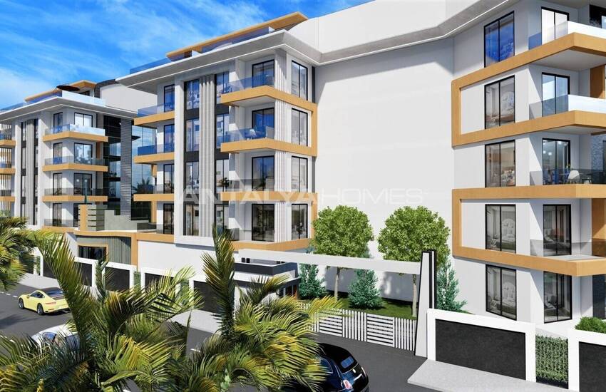 Appartements Avec Systèmes De Maison Intelligente À Alanya Oba 15