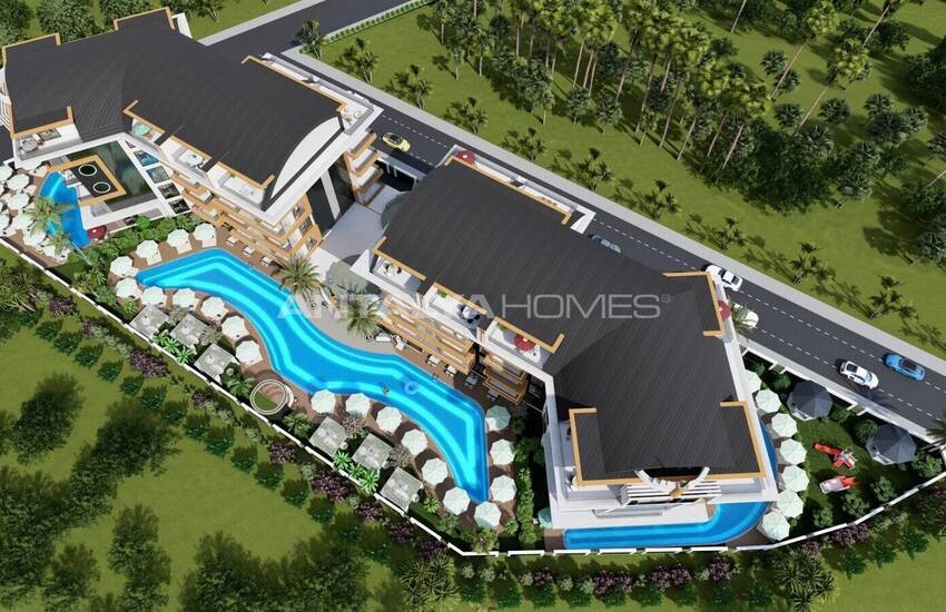 Appartements Avec Systèmes De Maison Intelligente À Alanya Oba 11