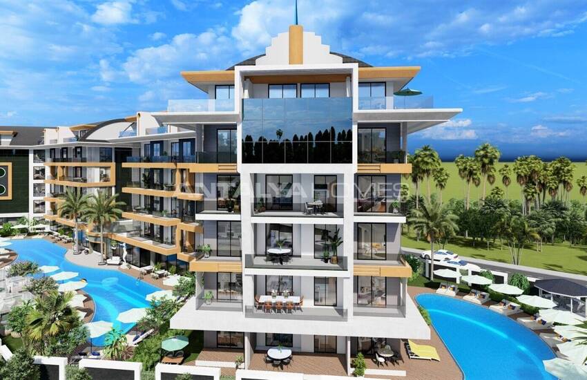 Appartements Avec Systèmes De Maison Intelligente À Alanya Oba 8