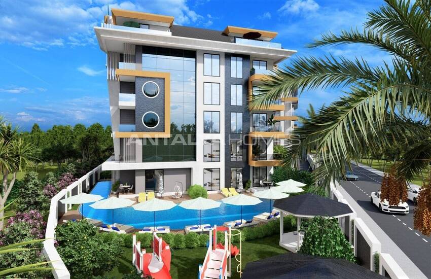 Appartements Avec Systèmes De Maison Intelligente À Alanya Oba 6