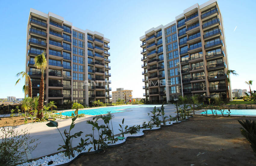 2-sovrum Lägenheter I Komplex Med Bekvämligheter I Antalya Altintas