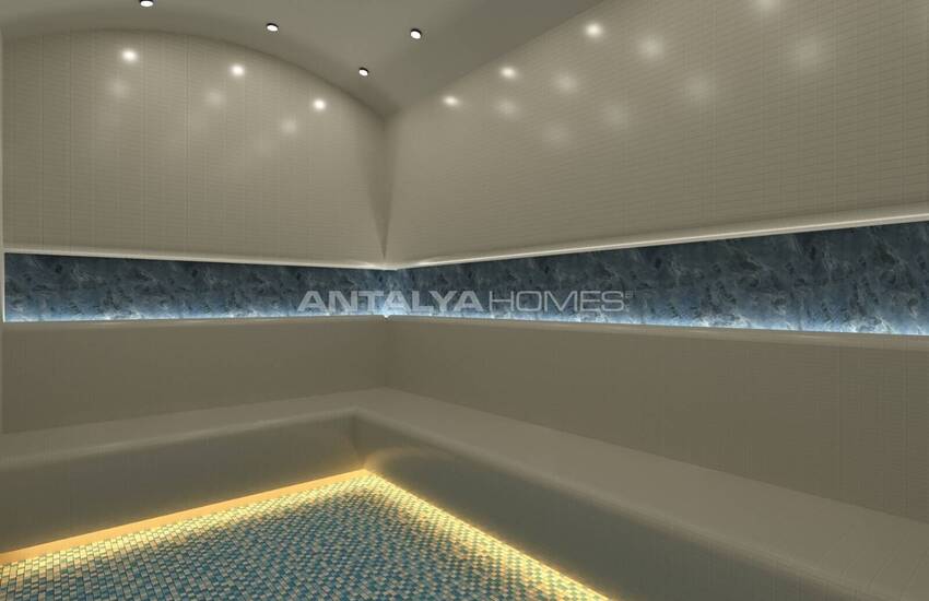 آپارتمان در مجتمع هتل مفهومی در نزدیکی امکانات رفاهی در آلانیا 44