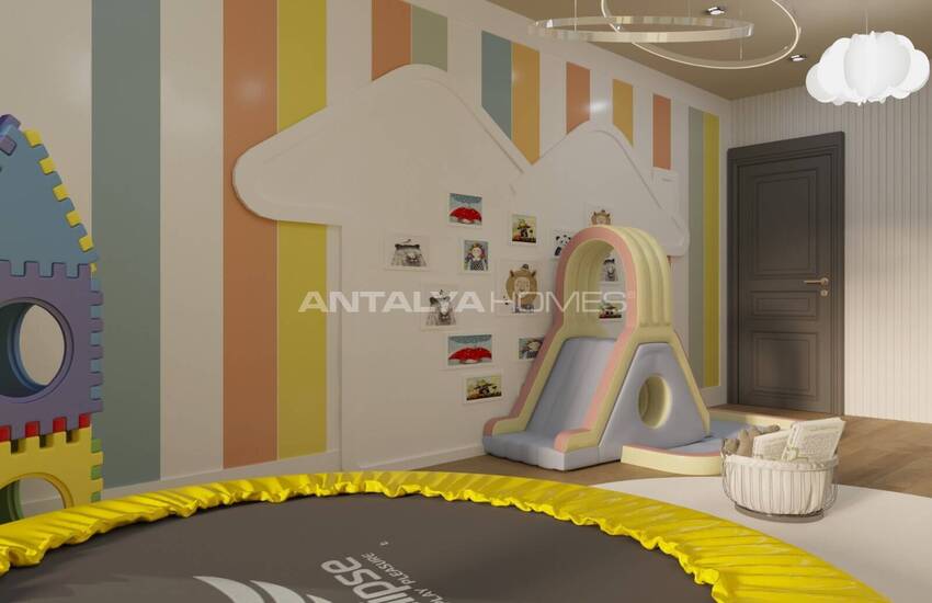 آپارتمان در مجتمع هتل مفهومی در نزدیکی امکانات رفاهی در آلانیا 32