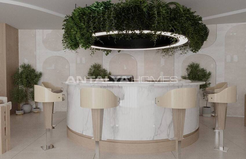 آپارتمان در مجتمع هتل مفهومی در نزدیکی امکانات رفاهی در آلانیا 36